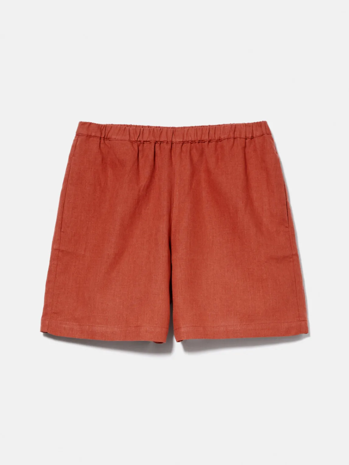 Women Sisley Trousers<Shorts In Linen Blend
