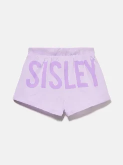 Girls Sisley Trousers & Skirts<Shorts With Logo