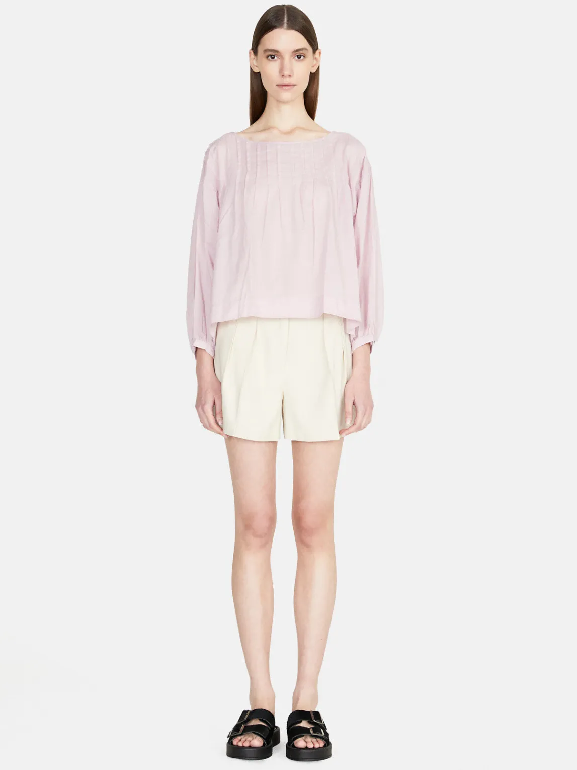 Women Sisley Trousers<Shorts With Pleats