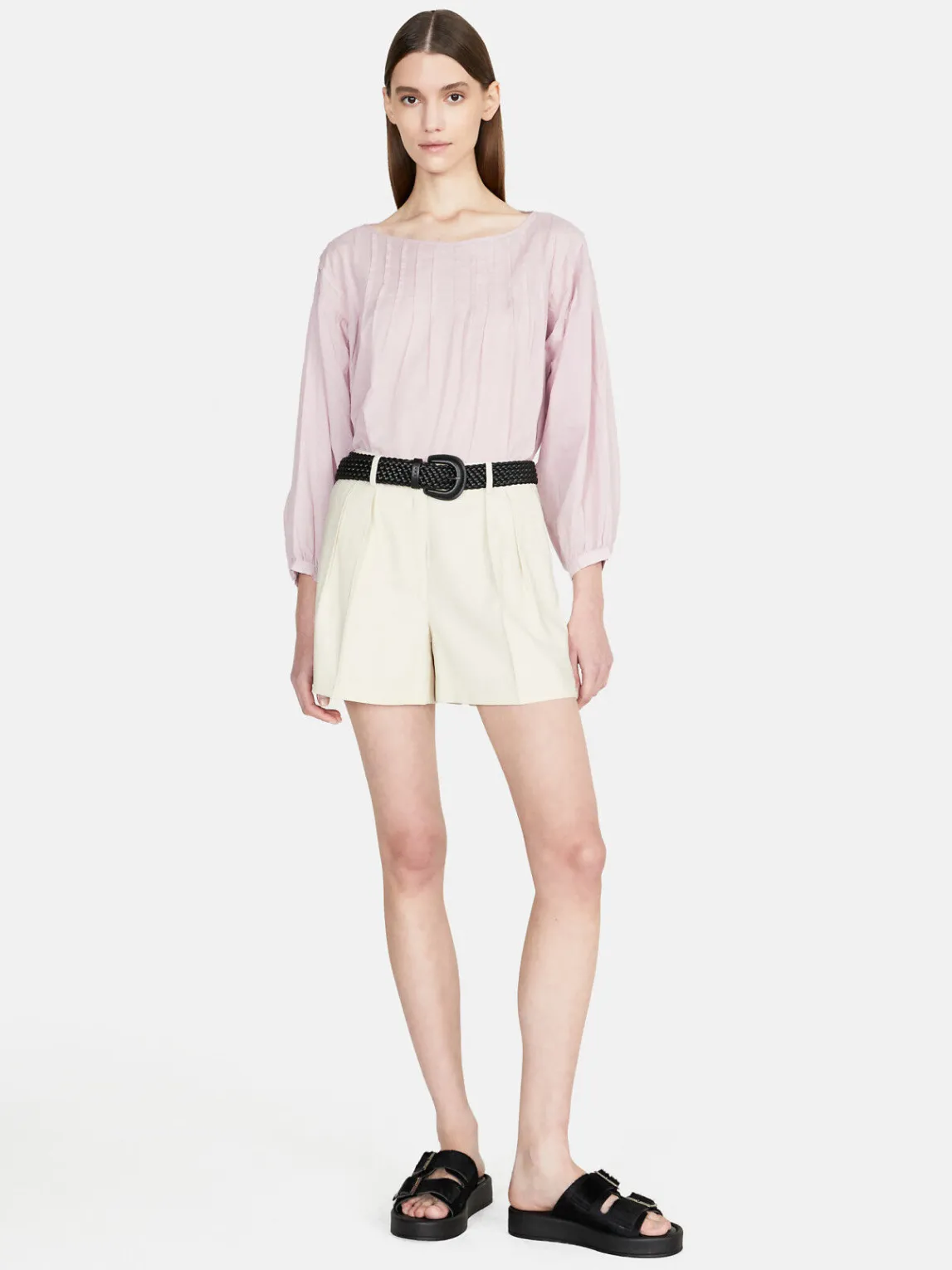 Women Sisley Trousers<Shorts With Pleats