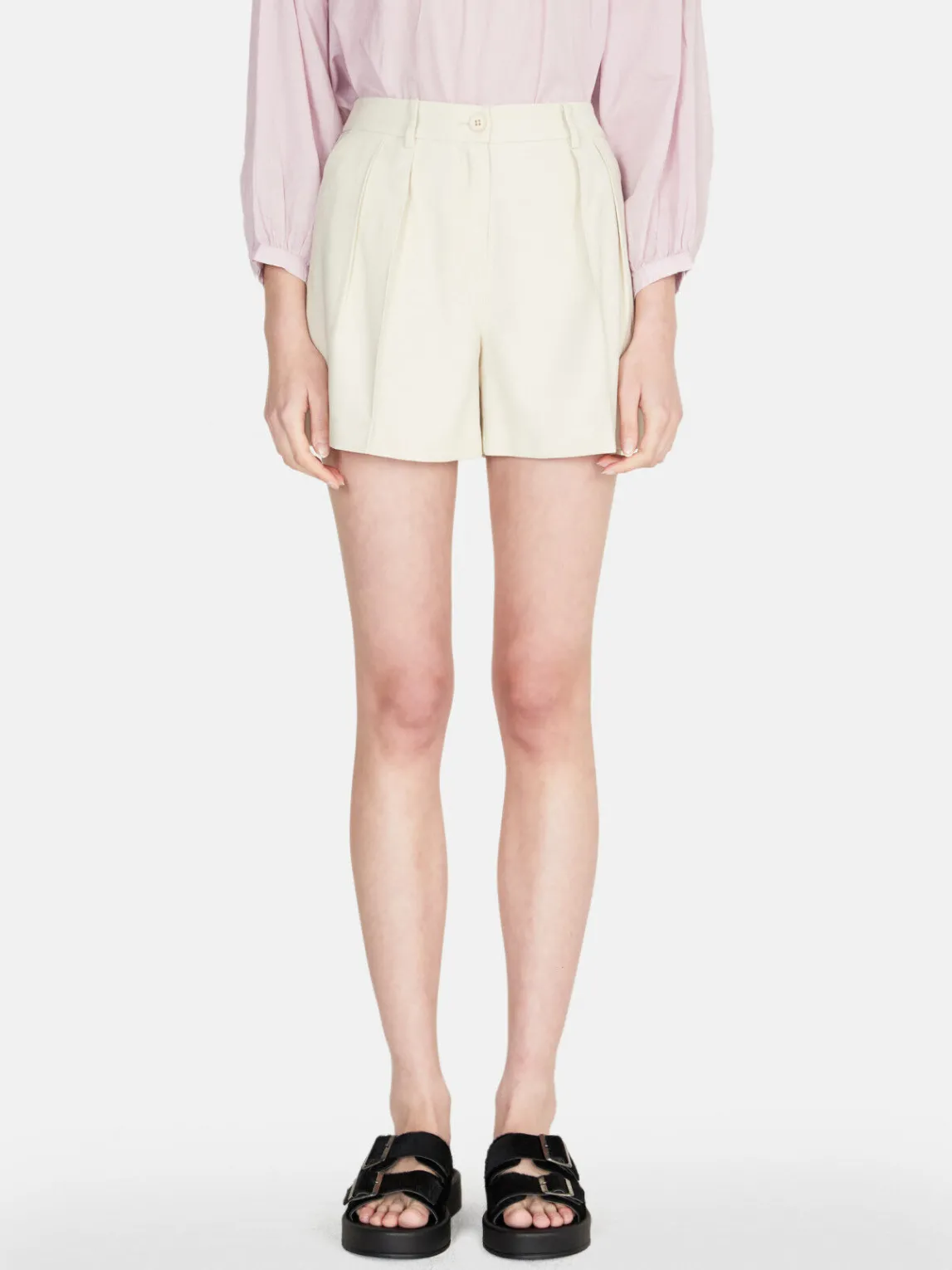Women Sisley Trousers<Shorts With Pleats