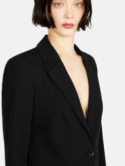 Women Sisley Jackets & Coats<Single-Breasted Jacket