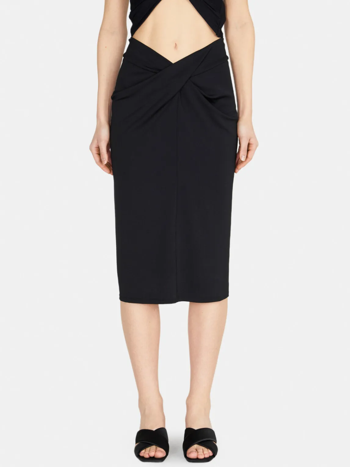 Women Sisley Skirts<Skirt With Draping