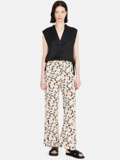 Women Sisley Shirts & Blouses<Sleeveless Blouse In 100% Linen