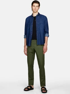 Men Sisley Trousers<Slim Fit Chinos