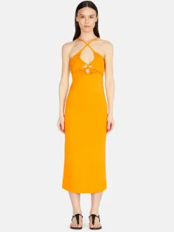Women Sisley Dresses<Slim Fit Dress With Porthole
