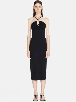 Women Sisley Dresses<Slim Fit Dress With Porthole
