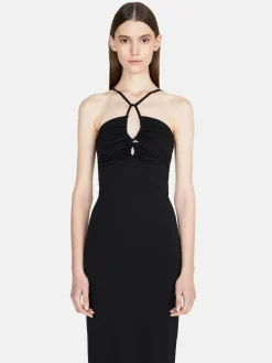 Women Sisley Dresses<Slim Fit Dress With Porthole