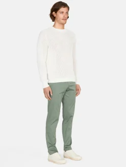 Men Sisley Trousers<Slim Fit Printed Chinos