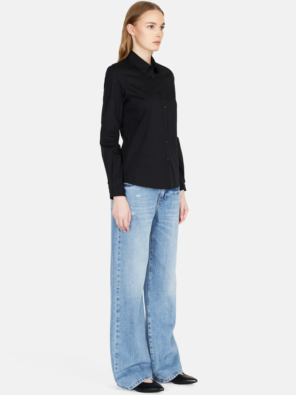 Women Sisley Shirts & Blouses<Slim Fit Shirt