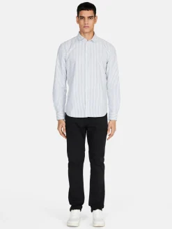 Men Sisley Shirts<Slim Fit Striped Shirt
