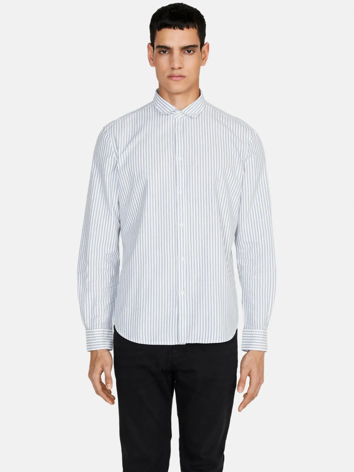 Men Sisley Shirts<Slim Fit Striped Shirt