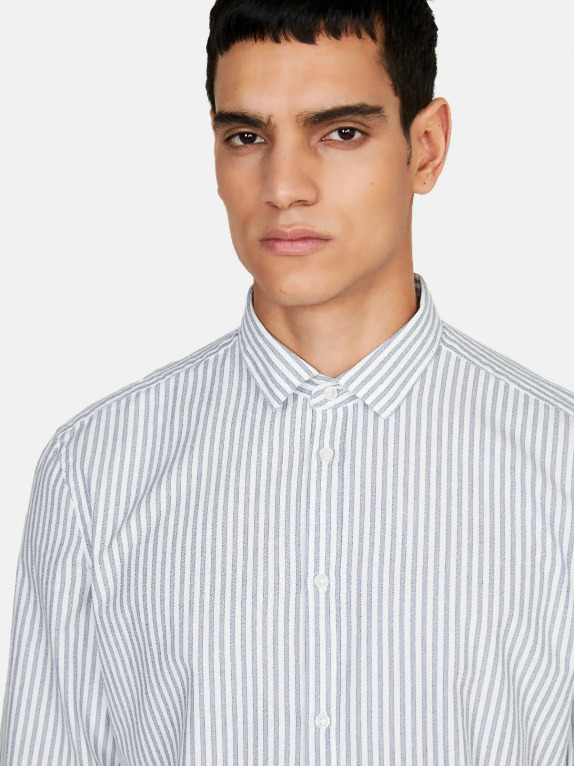 Men Sisley Shirts<Slim Fit Striped Shirt