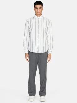 Men Sisley Shirts<Slim Fit Striped Shirt