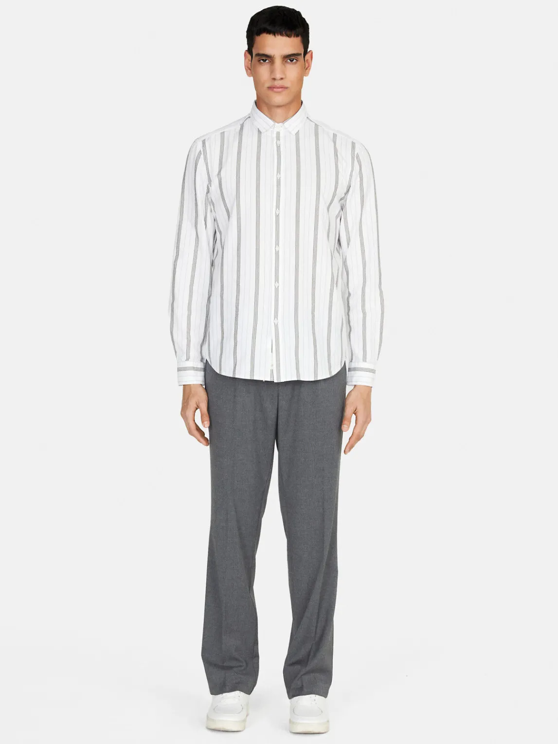 Men Sisley Shirts<Slim Fit Striped Shirt