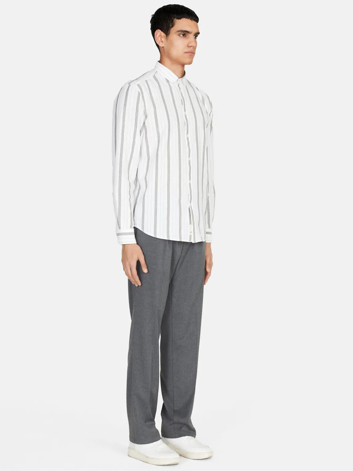 Men Sisley Shirts<Slim Fit Striped Shirt
