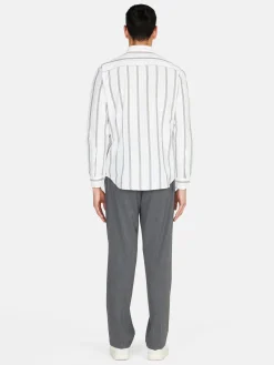 Men Sisley Shirts<Slim Fit Striped Shirt