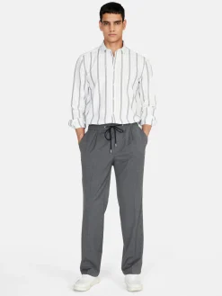 Men Sisley Shirts<Slim Fit Striped Shirt
