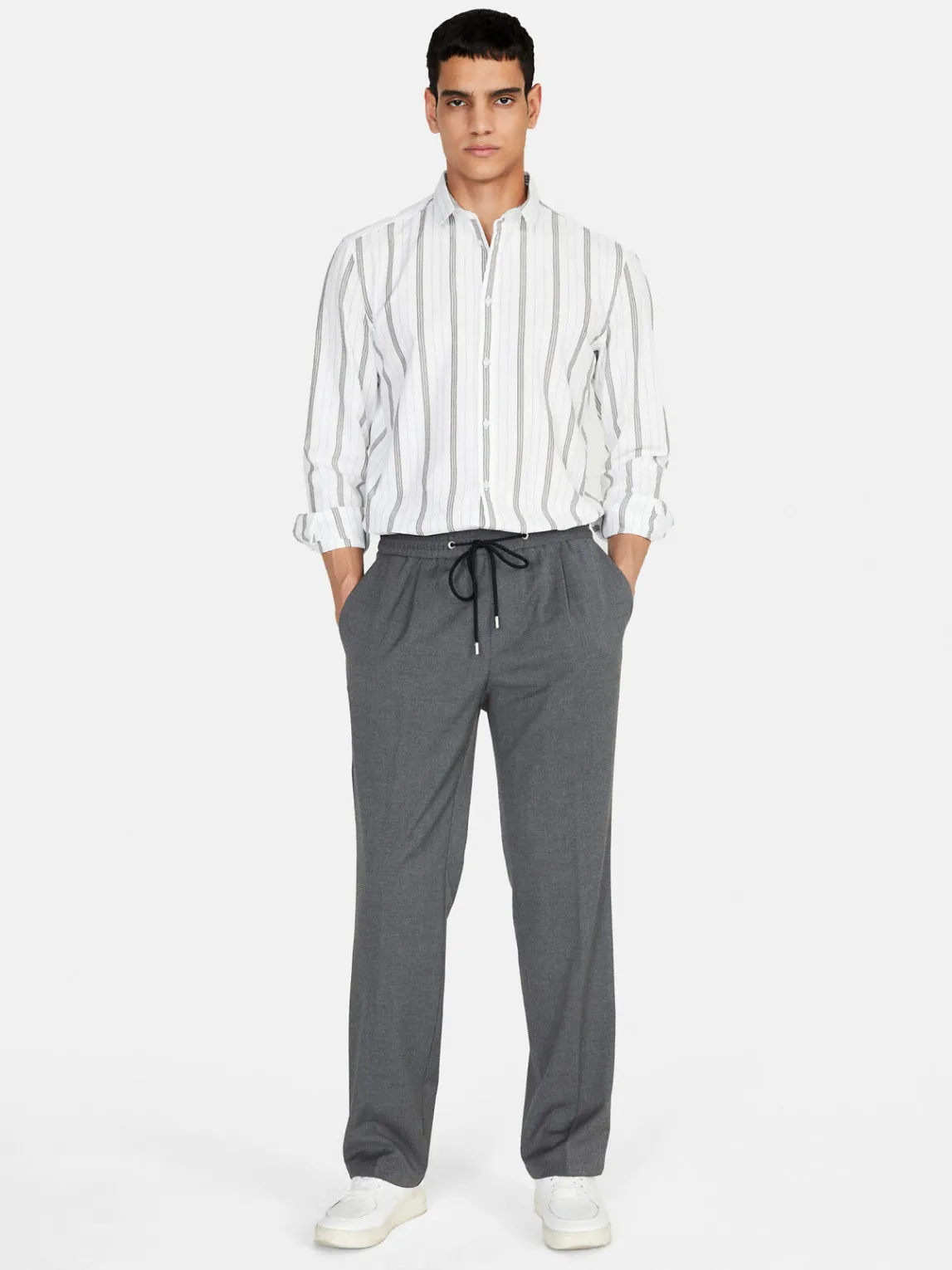 Men Sisley Shirts<Slim Fit Striped Shirt