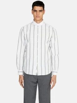 Men Sisley Shirts<Slim Fit Striped Shirt