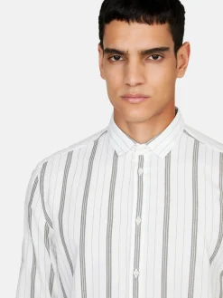 Men Sisley Shirts<Slim Fit Striped Shirt