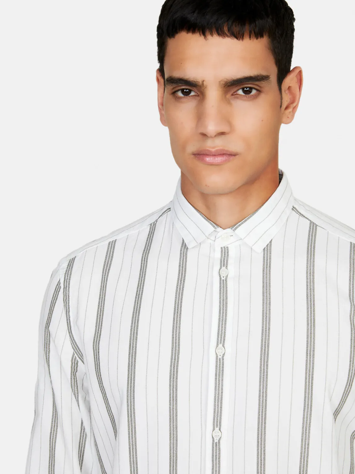 Men Sisley Shirts<Slim Fit Striped Shirt