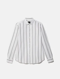 Men Sisley Shirts<Slim Fit Striped Shirt