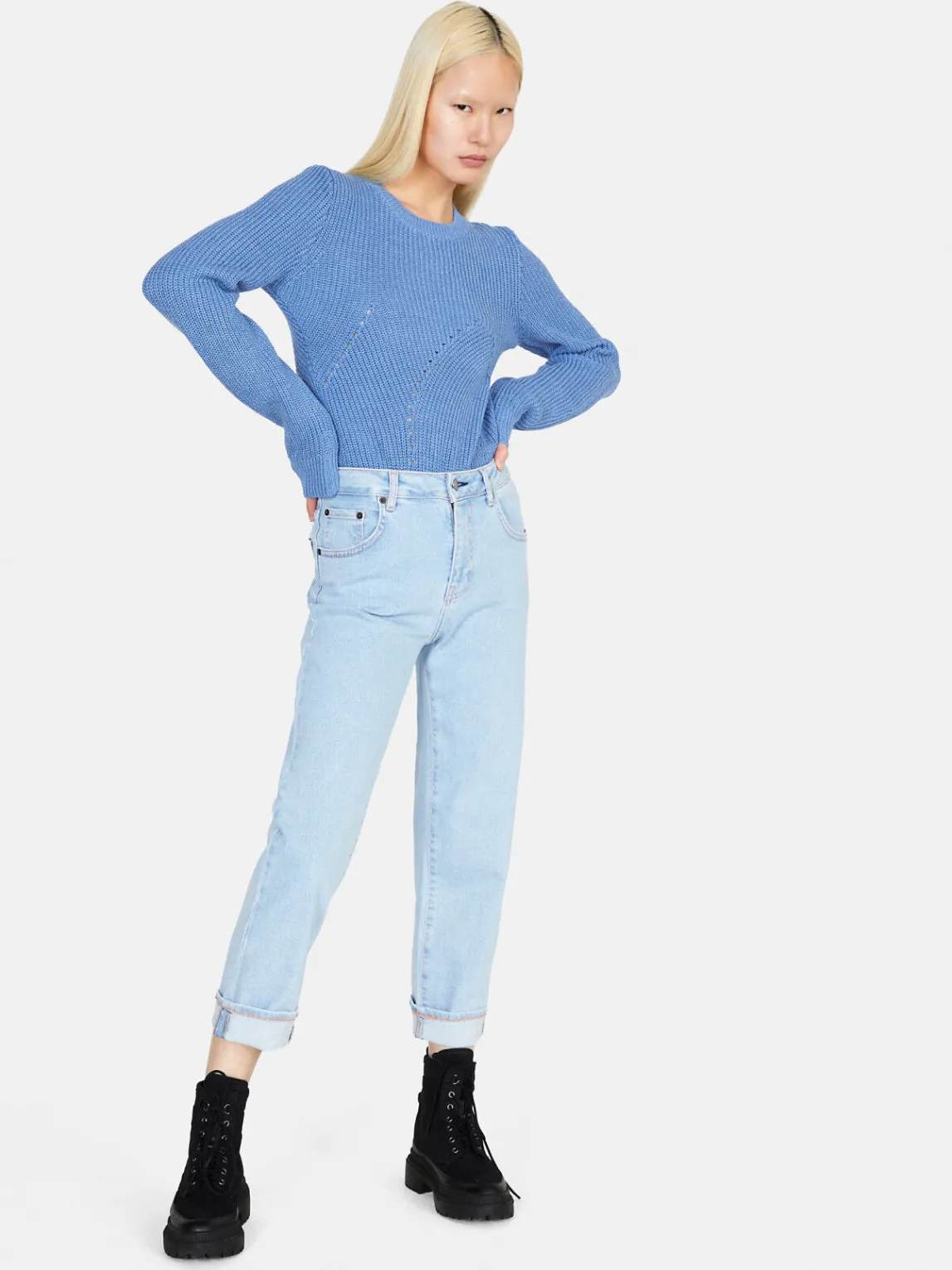 Women Sisley Jumpers & Knitwear<Slim Fit Sweater
