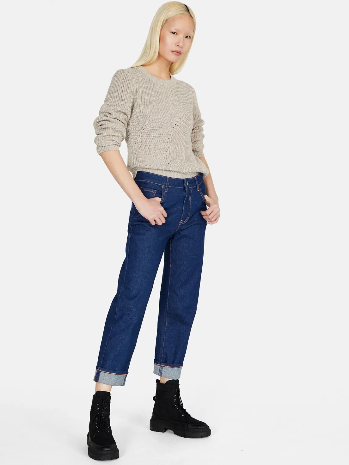 Women Sisley Jumpers & Knitwear<Slim Fit Sweater