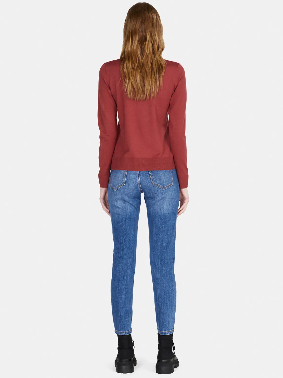 Women Sisley Jumpers & Knitwear<Slim Fit Sweater