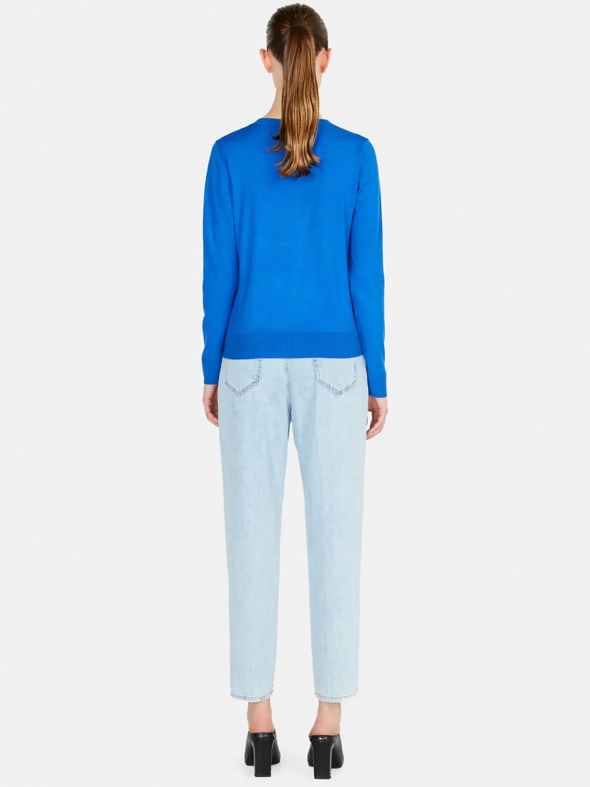Women Sisley Jumpers & Knitwear<Slim Fit Sweater