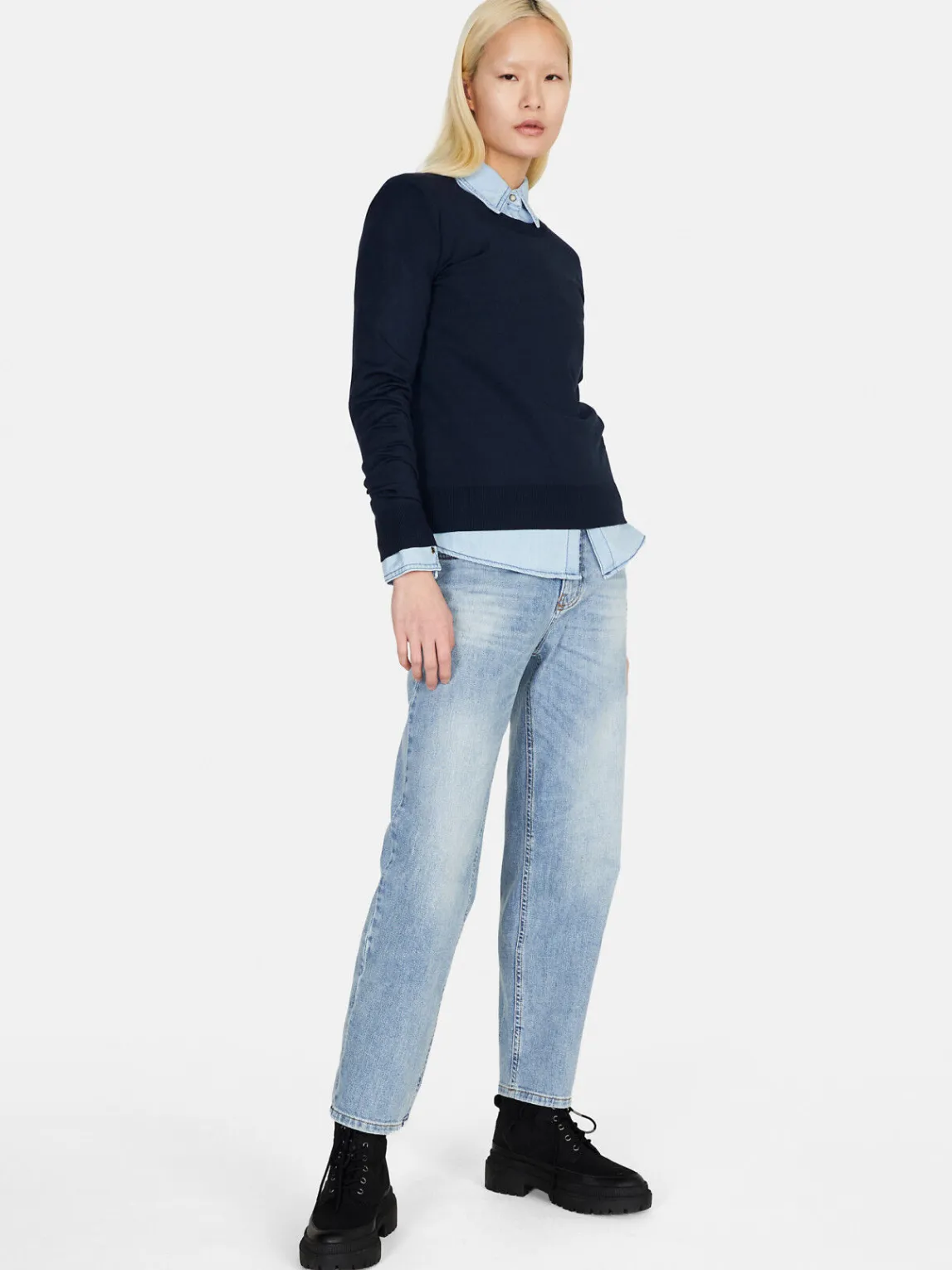 Women Sisley Jumpers & Knitwear<Slim Fit Sweater