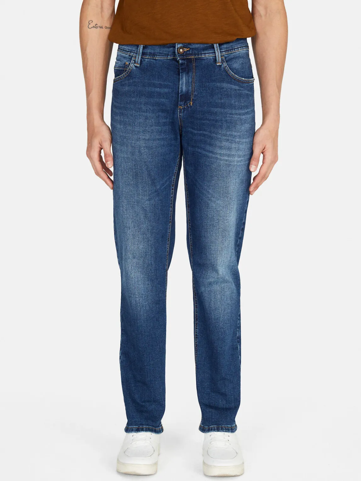 Men Sisley Jeans<Slim Fit Vintage Look Stockholm Jeans