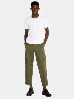 Men Sisley T-Shirts<Slub Henley T-Shirt