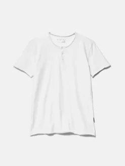 Men Sisley T-Shirts<Slub Henley T-Shirt