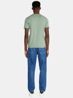 Men Sisley T-Shirts<Slub Henley T-Shirt