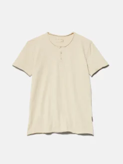 Men Sisley T-Shirts<Slub Henley T-Shirt