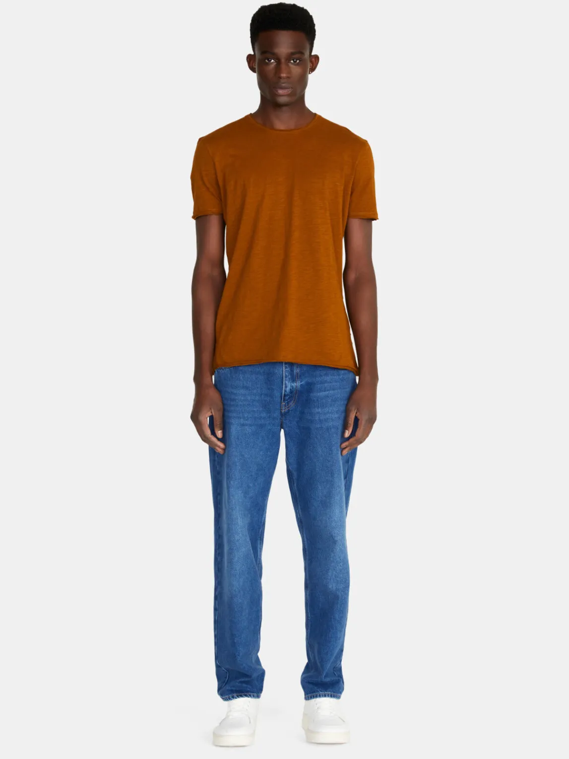 Men Sisley T-Shirts<Slub T-Shirt