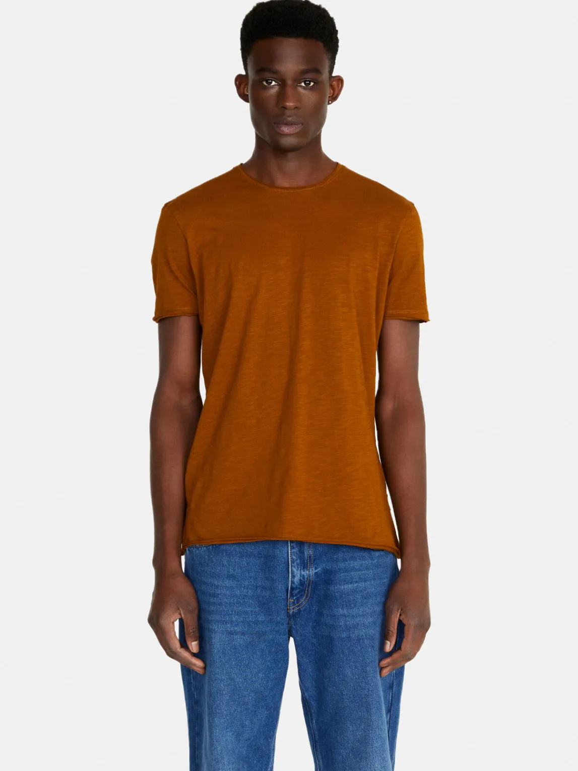 Men Sisley T-Shirts<Slub T-Shirt
