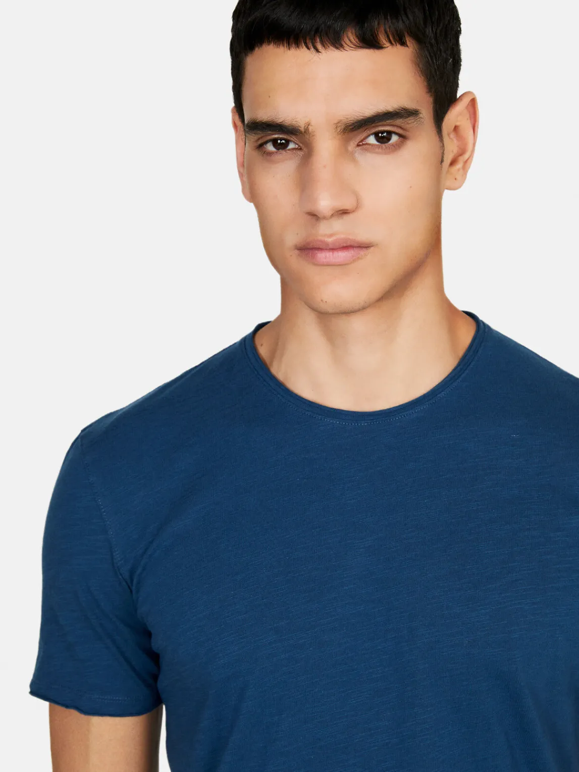 Men Sisley T-Shirts<Slub T-Shirt