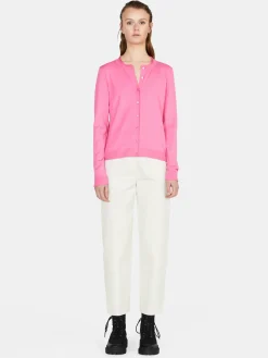 Women Sisley Jumpers & Knitwear<Solid Color Cardigan