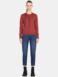 Women Sisley Jumpers & Knitwear<Solid Color Cardigan