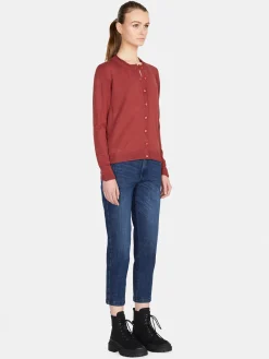 Women Sisley Jumpers & Knitwear<Solid Color Cardigan