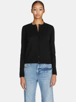Women Sisley Jumpers & Knitwear<Solid Color Cardigan