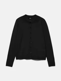 Women Sisley Jumpers & Knitwear<Solid Color Cardigan