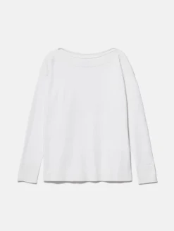 Women Sisley Jumpers & Knitwear<Solid Color Sweater With Boat Neck