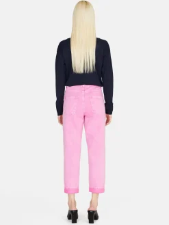 Women Sisley Jumpers & Knitwear<Solid Color Sweater With Boat Neck