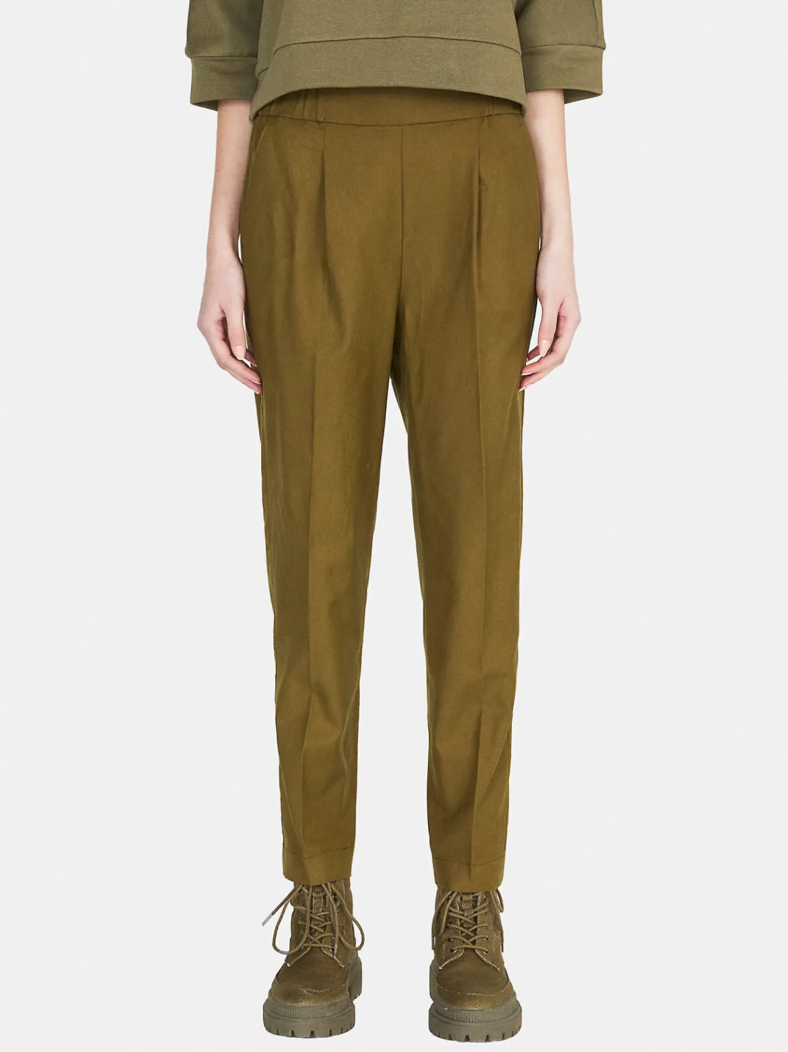 Women Sisley Trousers<Solid Colored Joggers