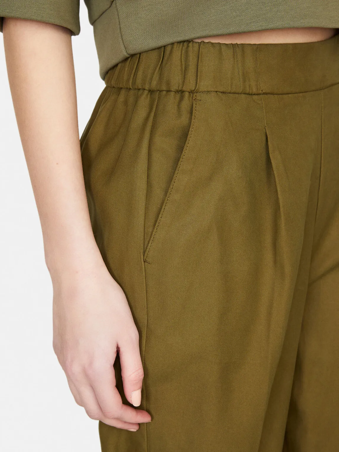 Women Sisley Trousers<Solid Colored Joggers