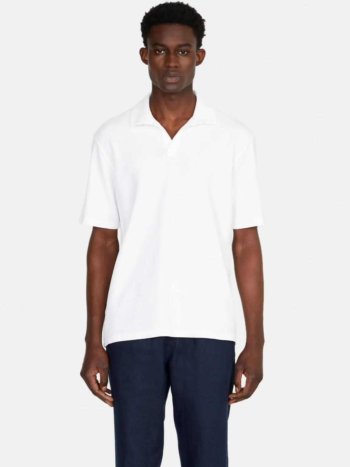 Men Sisley T-Shirts<Solid Colored Polo